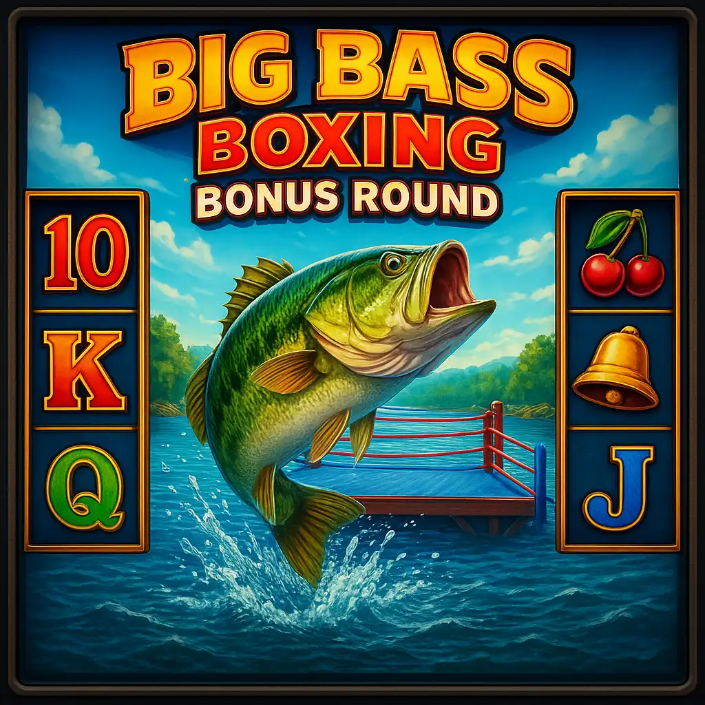 Big Bass Boxing Bonus Round slot game screen on MetroBetz