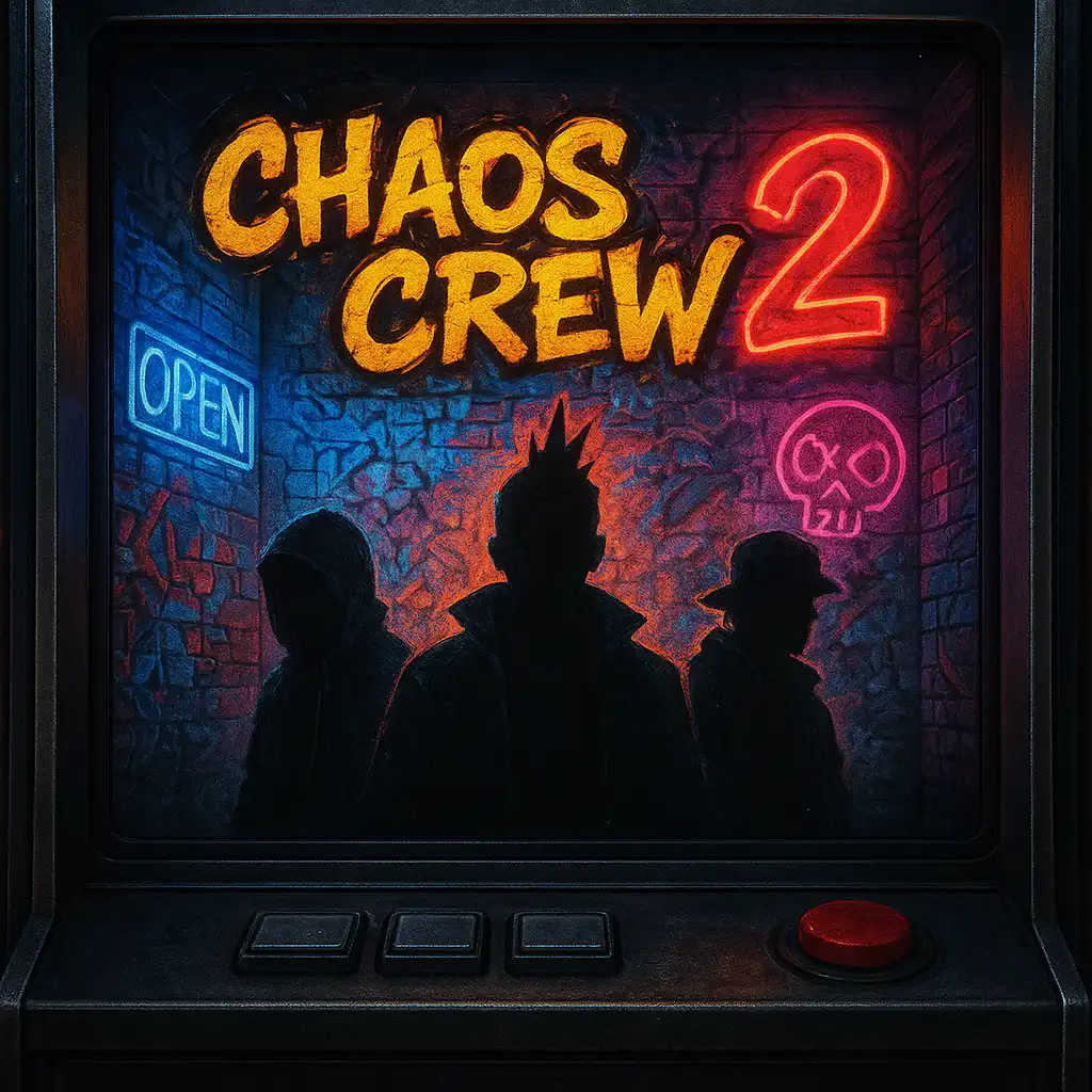Chaos Crew 2 slot game screen on MetroBetz