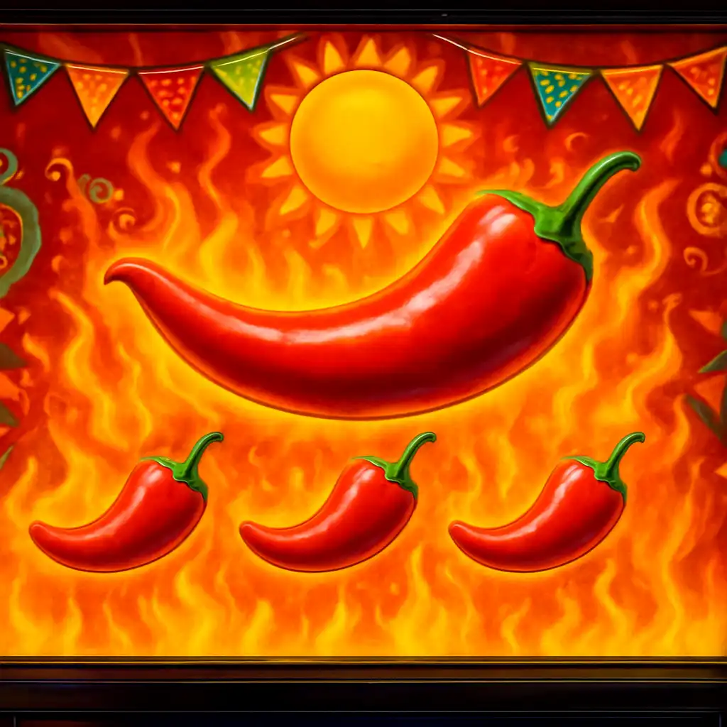 Chilli Heat Spicy Spins slot game screen on MetroBetz