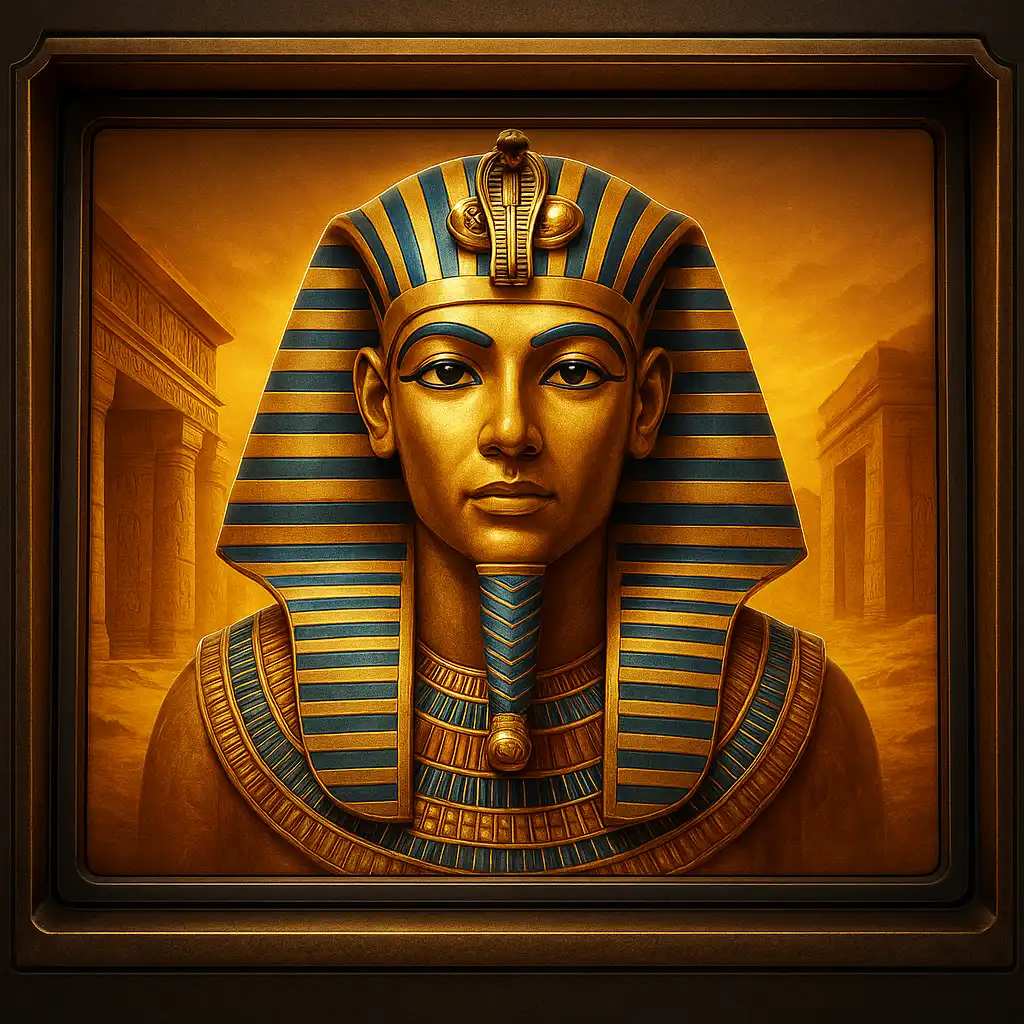 Ramses Book slot game screen on MetroBetz